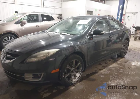 2012 Mazda Mazda6 I Touring Plus z USA, uszkodzony, nr VIN 1YVHZ8EH3C5M21945